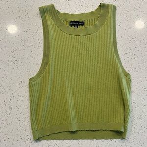 Green Kendall and Kylie Tank